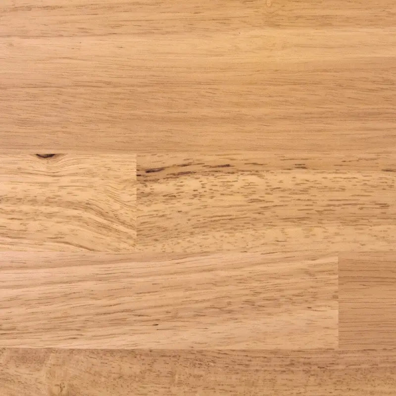 Natural Wood Top Kitchen Island with Storage in Black