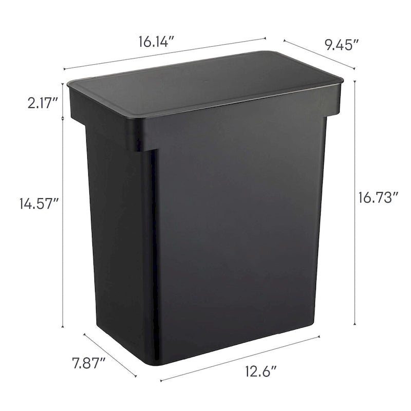 Rolling Airtight Pet Food Storage Container with Measuring Cup