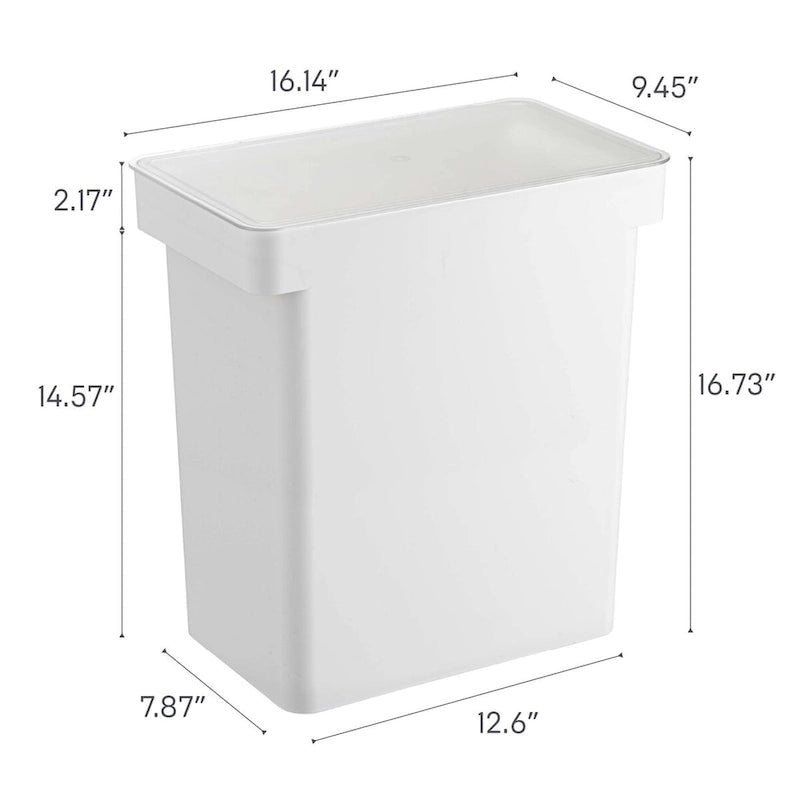 Rolling Airtight Pet Food Storage Container with Measuring Cup