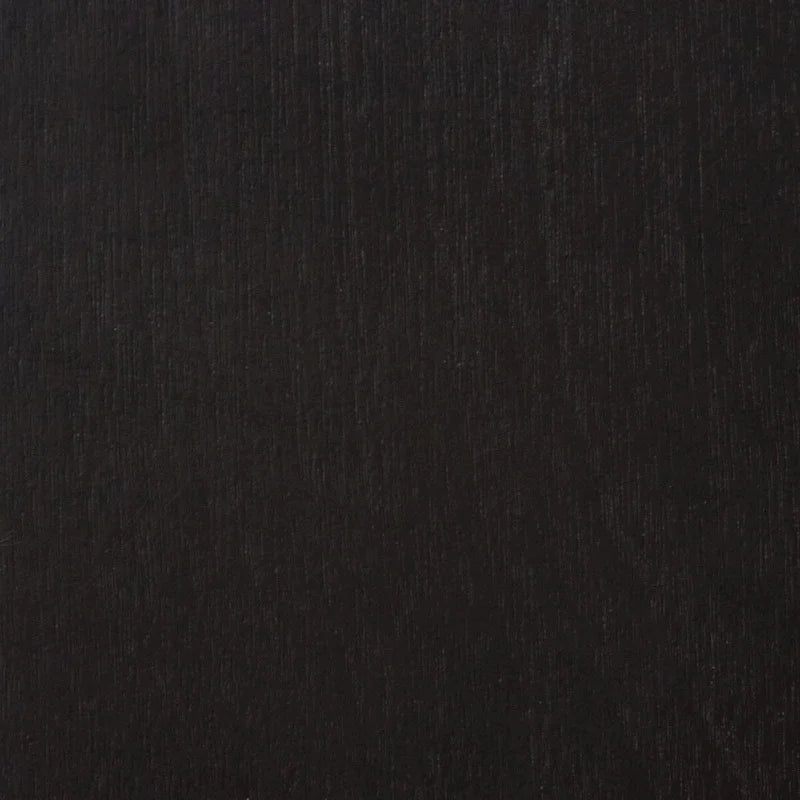 Black Kitchen Island with Natural Wood Top - 18 D x 51.5 W x 36 H