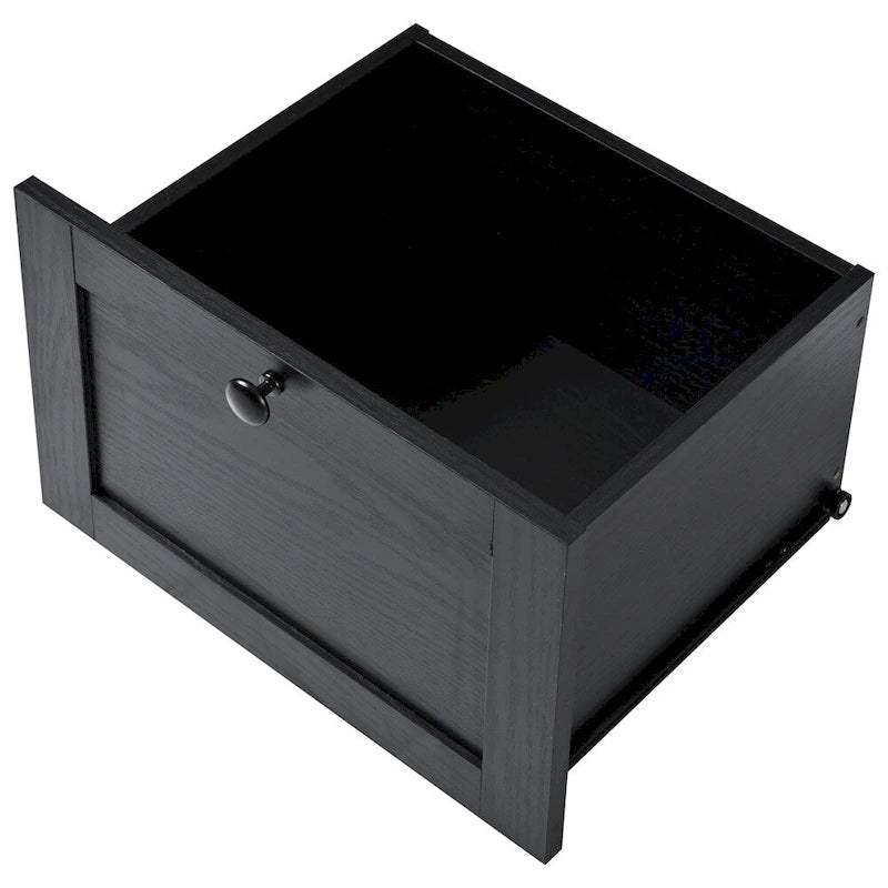 54.5-Inch Rolling Kitchen Island with Drop Leaf, Storage and Power Outlets